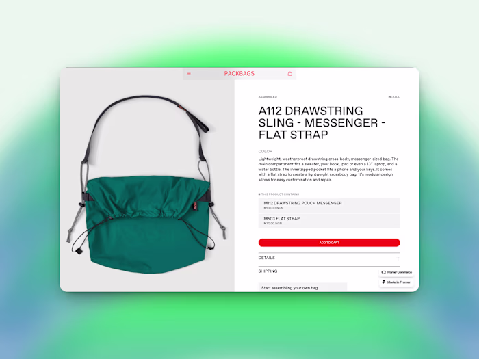 PACKBAGS.NL Ecommerce Store Rebuild