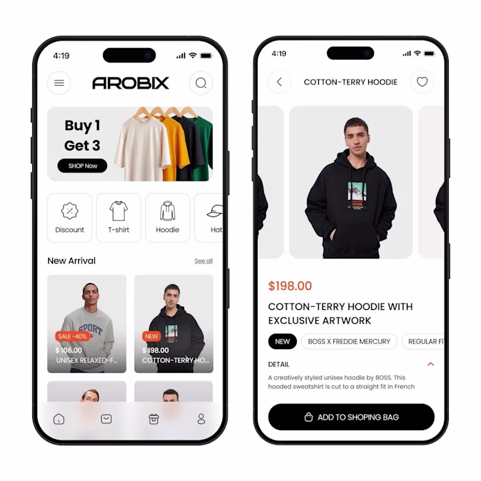 E-commerce Mobile App