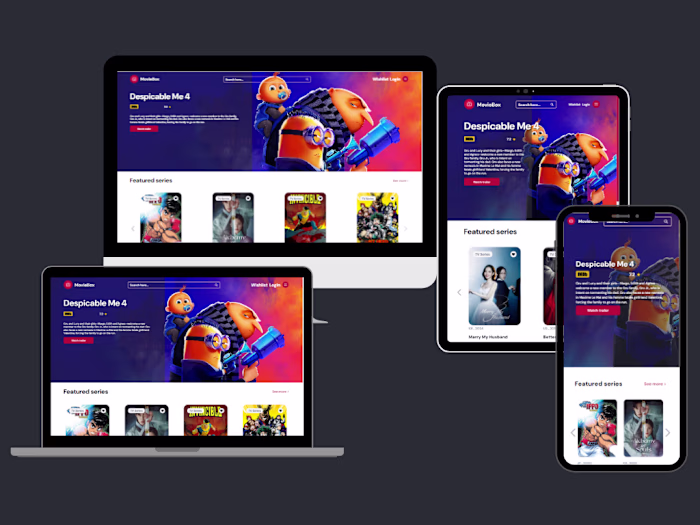 Movie & TV Series Discovery Platform