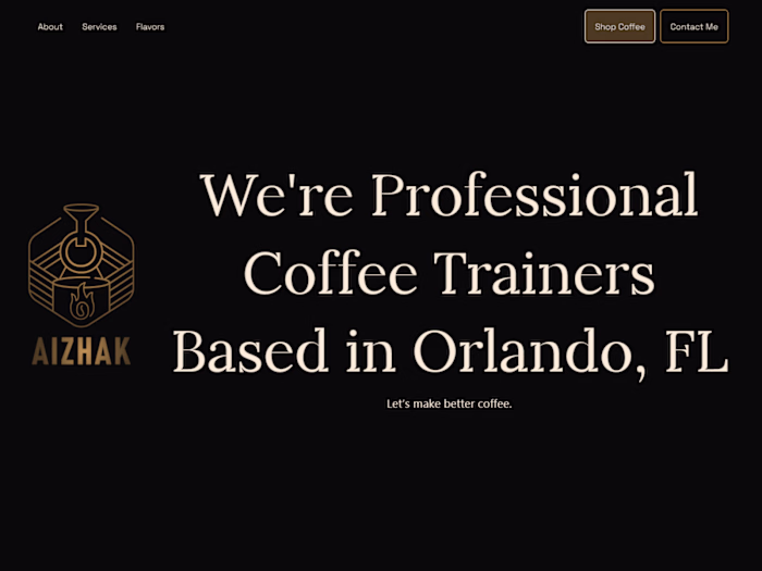 Aizhak Coffee Portfolio