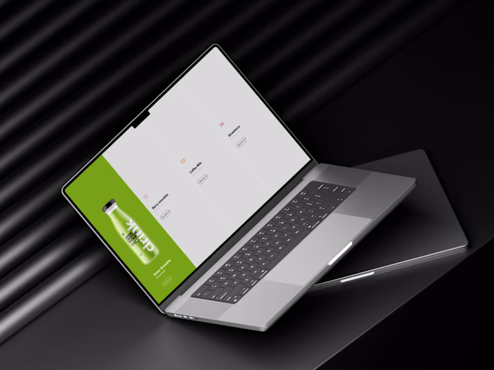 A sleek juice design