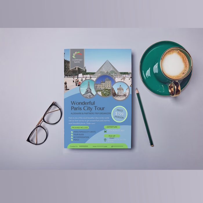 Brochure Design for Travel Agency 