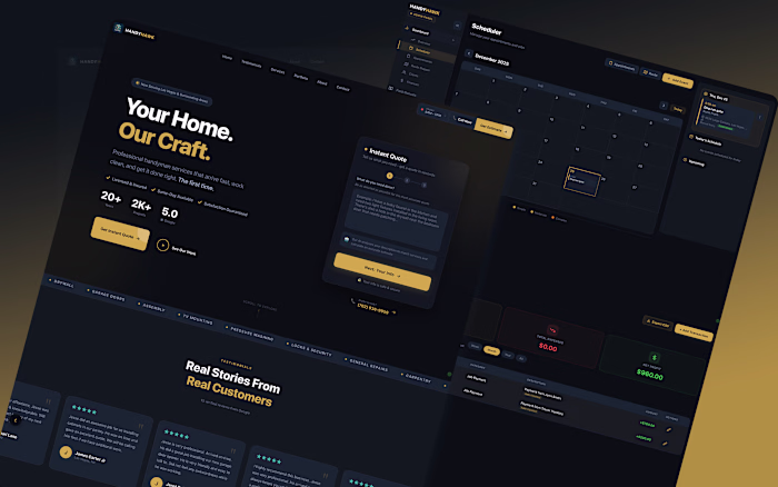 Handy Hawk Client Management Platform