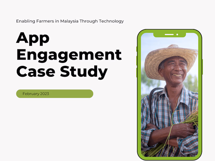 Engagement Case Study: Improve CX for agriculture start-up