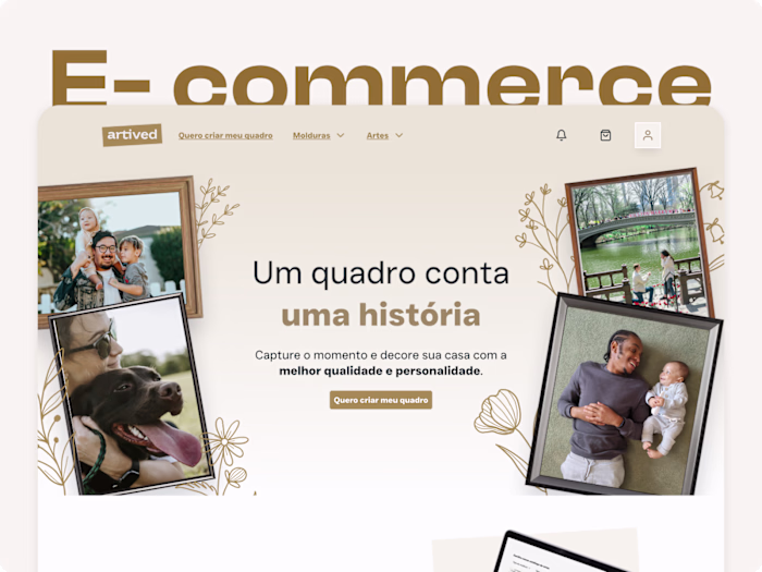 Artived: eCommerce for Personalized Frames