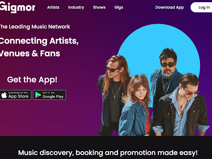 Gigmor - Connecting Bands, Venues & Fans