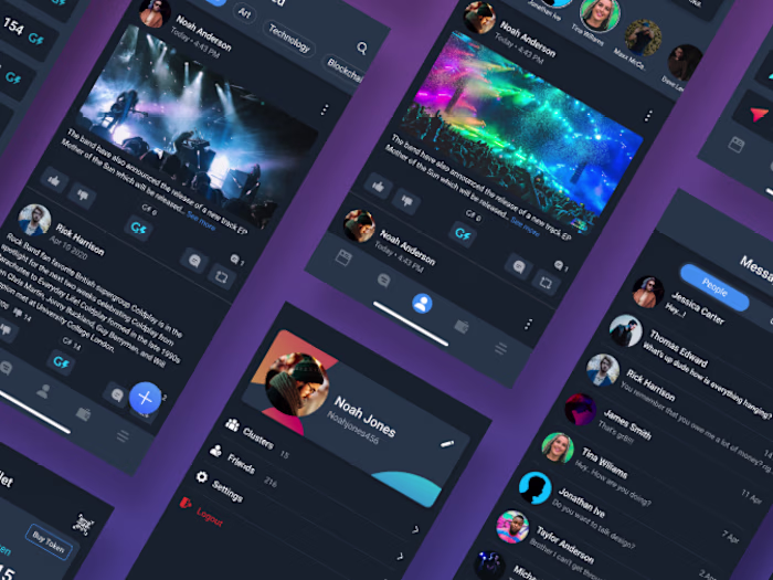 Social App Design