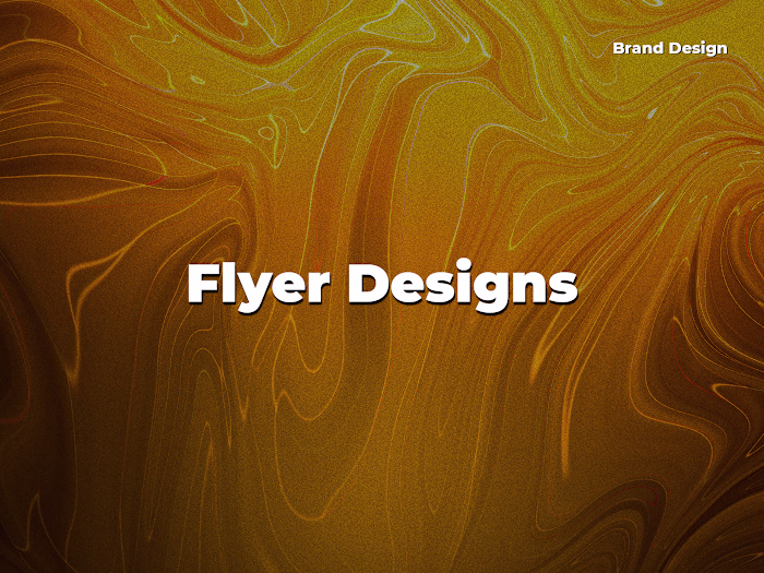 Flyer Designs