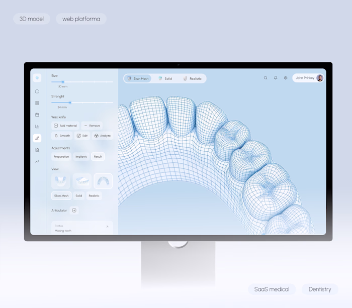 SmileCare - SaaS Platform for Digital Dentistry Workflows
