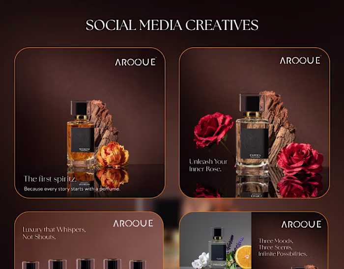 Social Media Creative Post for Perfume Brand