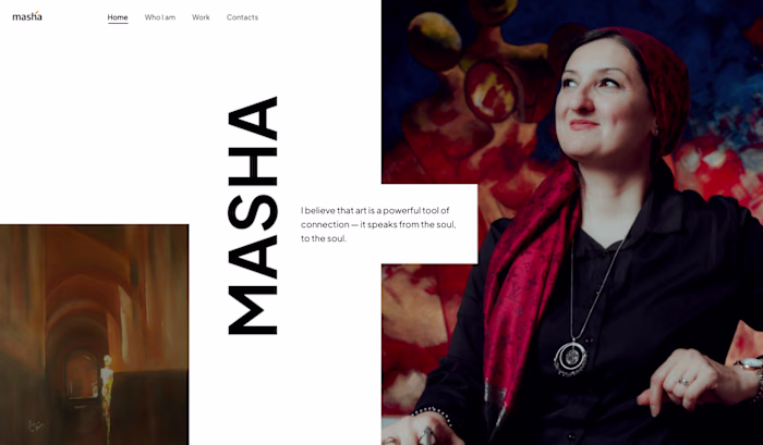 Mariam Assed · Artist Portfolio Website