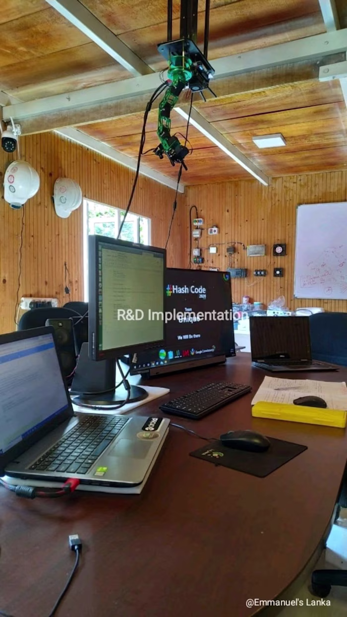 Automated the Camera light of Jetson robot for surgeries