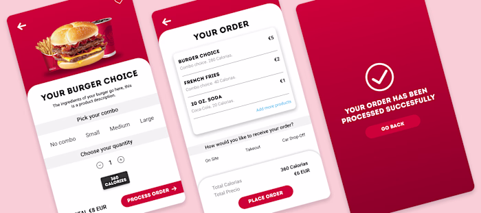 Mobile App Design - Wendy’s Order-In-Advance Solution