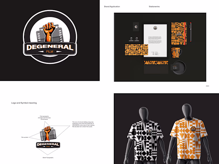 Degeneral | Brand identity