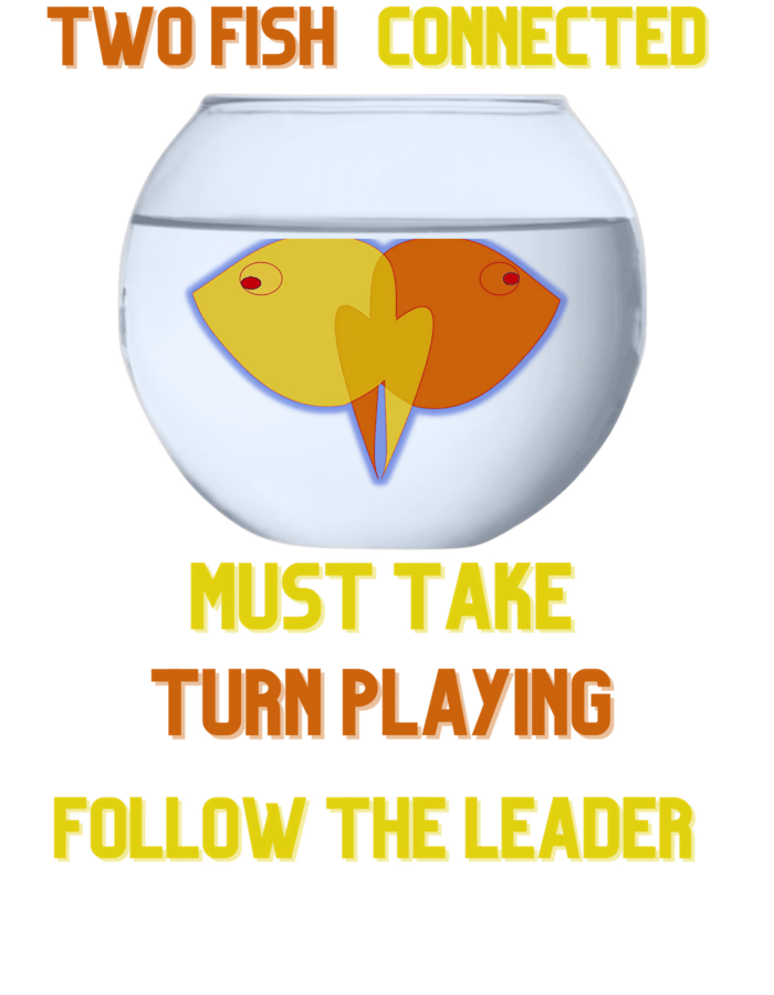 2 fish connected