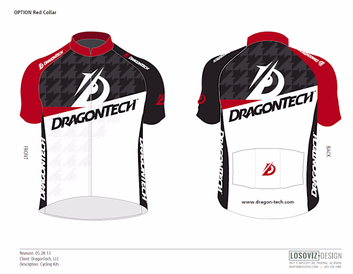 Cycling team kit for Dragon-tech's