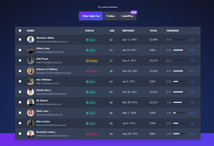 GridCraft UI Component Library Development