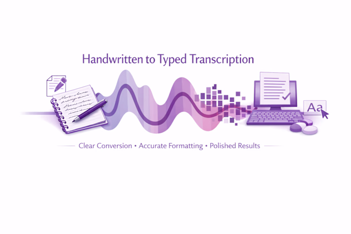Converting handwritten notes and forms