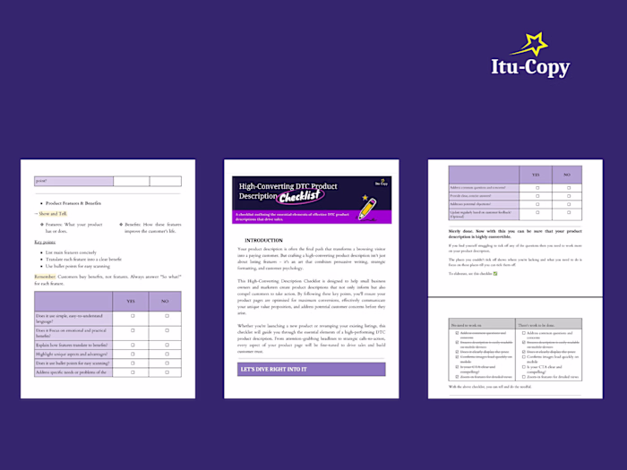 Creation of Lead Magnet (E-books)