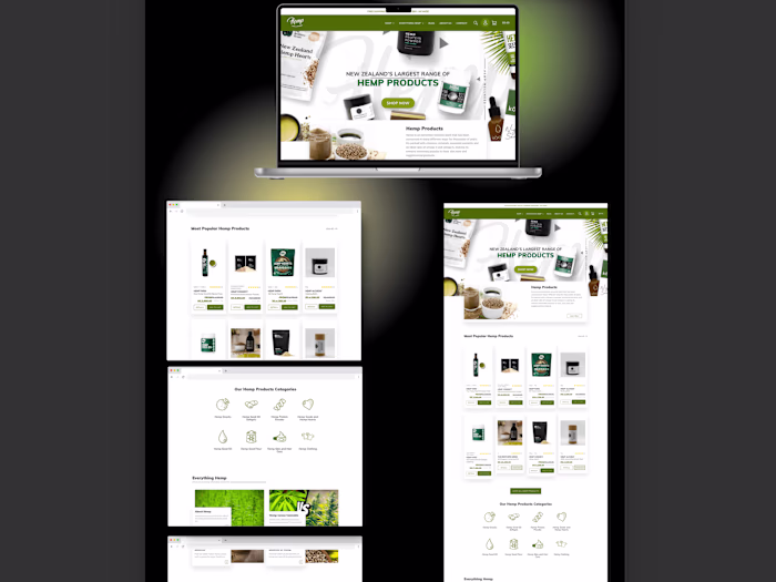 E-commerce Web & Mobile UI