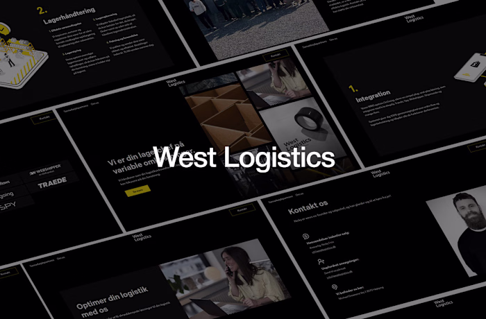 West Logistics 🚚 A bold and modern Webflow website for West...