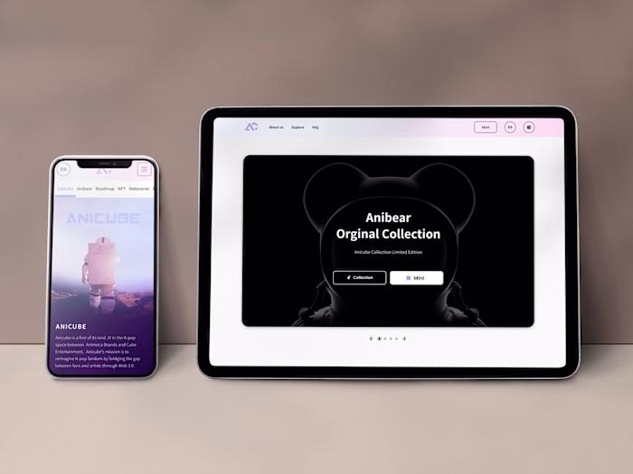 Anicube NFT Marketplace