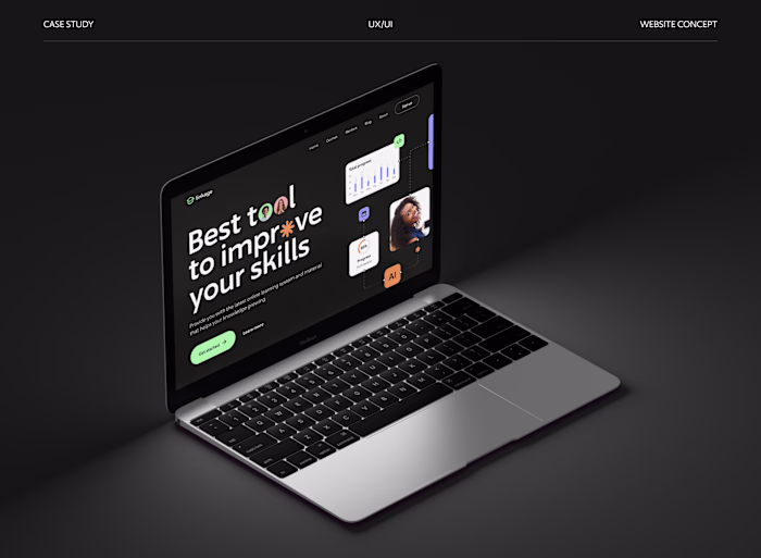 Learning Website UX/UI Design
