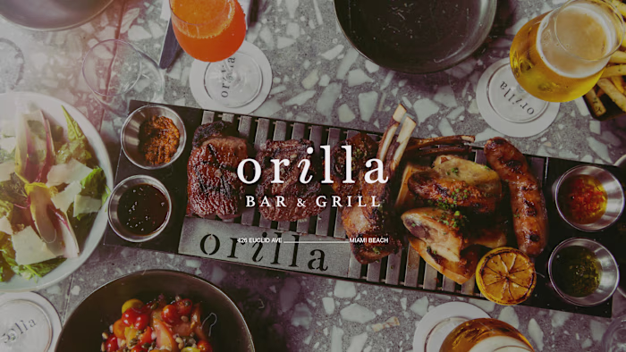 Orilla Bar & Grill | Visual Identity Management 