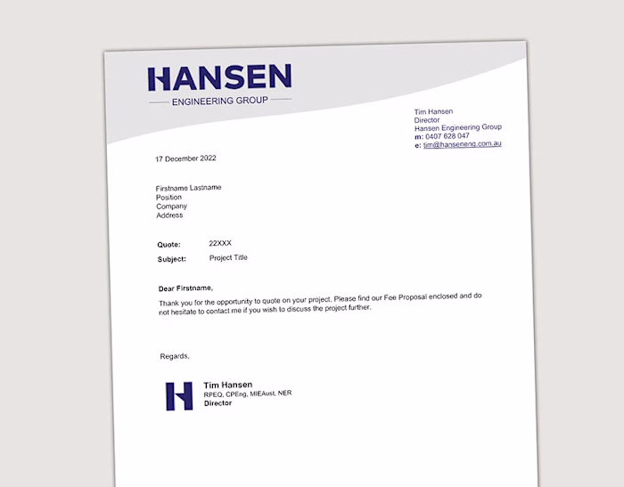 Letterhead Design