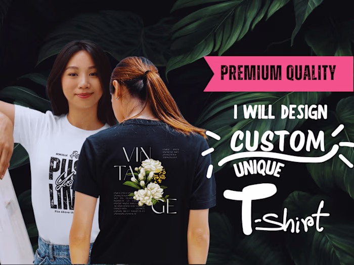 T-Shirt Design for Merchandise 