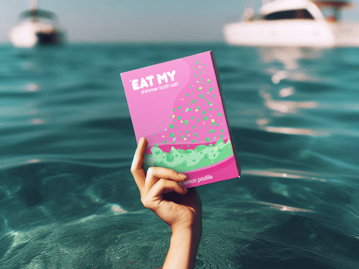 Illustrative Packaging Design for Cosmetic brand