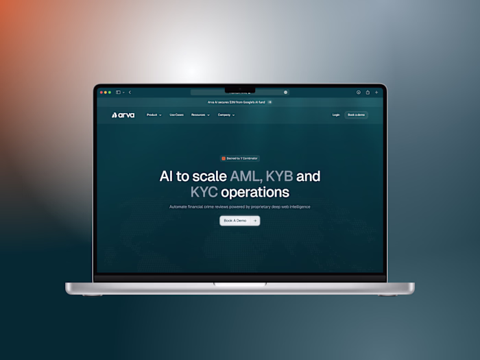 Full Website Redesign & Framer Development for Arva AI