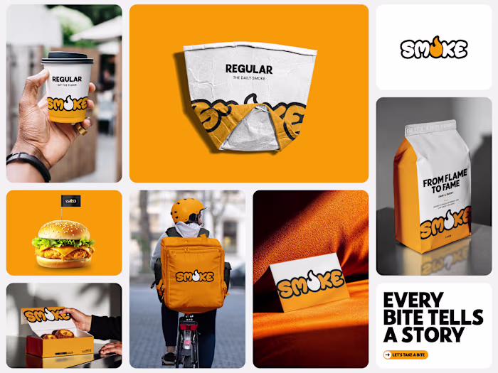 Smoke - Restaurant Logo & Branding Design