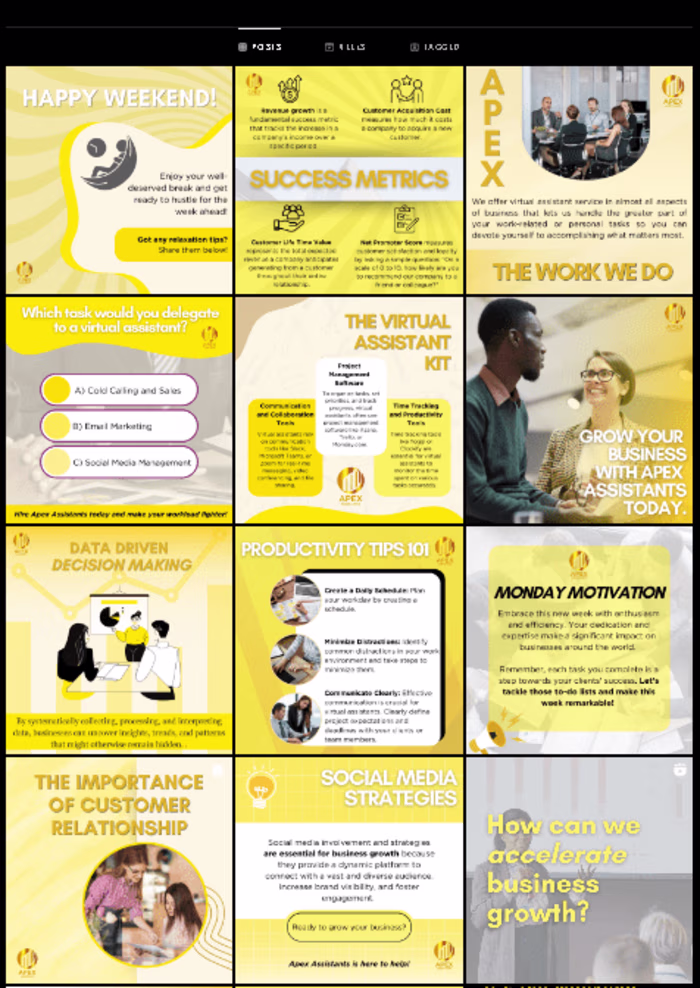 Content Creation Strategy for a VA Agency