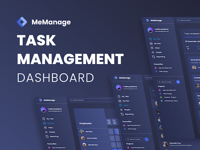 Task Management Dashboard (Memanage)