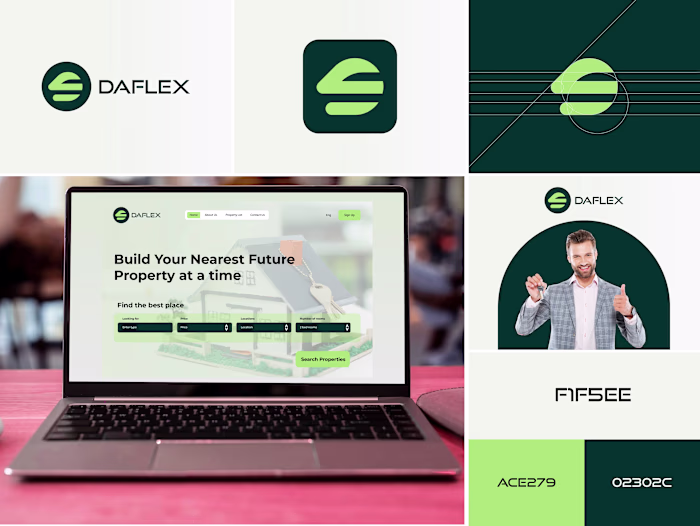 Real Estate Logo and Brand identity Design 👉 Say goodbye Un...