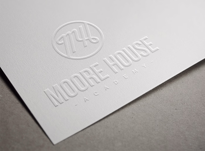 Moore House Academy Identity on Behance