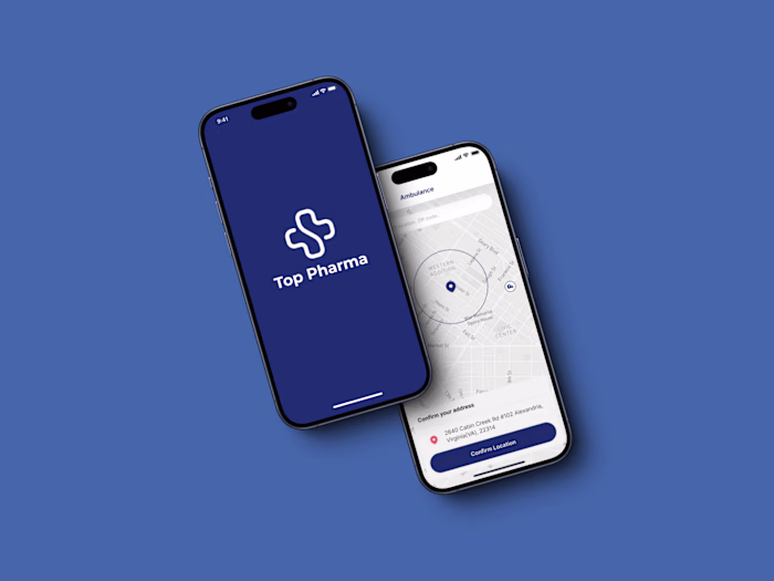 Mobile App Design For Top Pharma