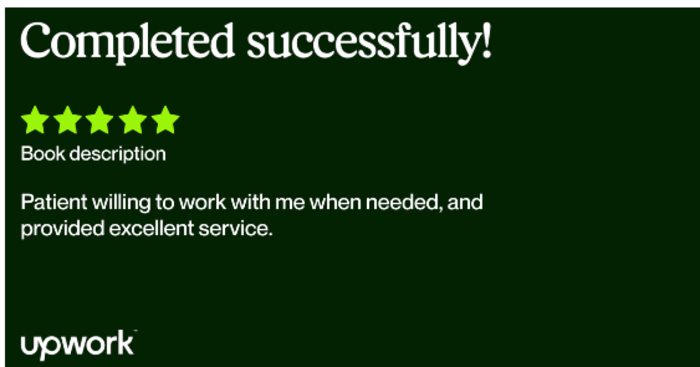 Book Description Writing 