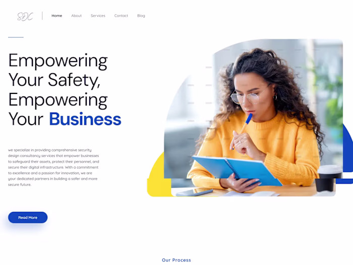 SecureDesign Consultancy - Website Development