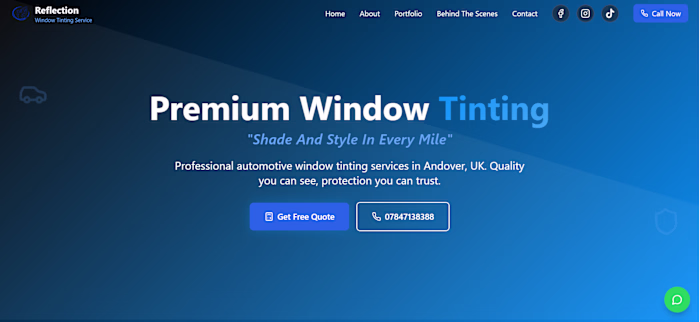 Reflection Window Tinting – Winchester,