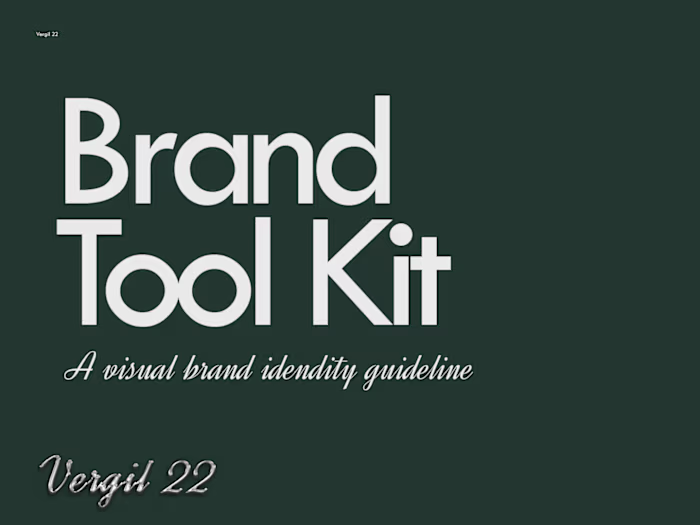 Logo and Brand Toolkit Design for Vergil 22