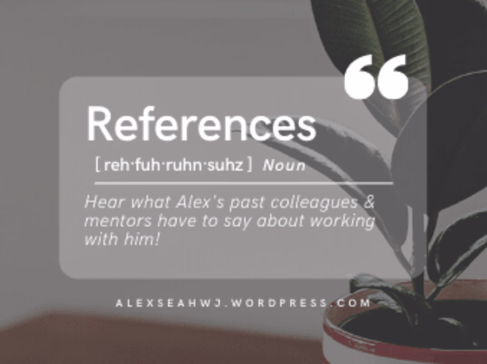 Personal References