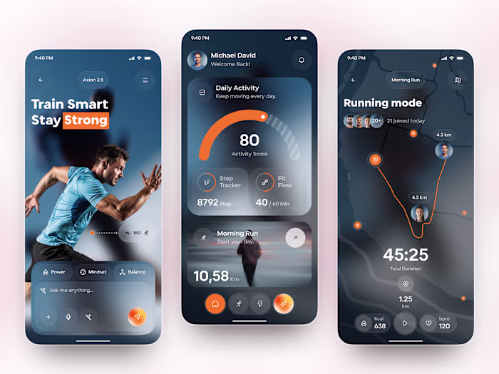 Fitness Tracker App — Running