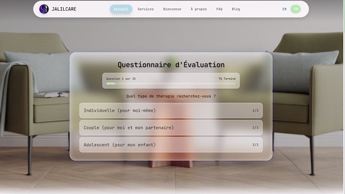 JalilCare | Tele-consultation Website

A psychologist