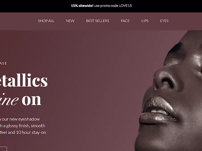 Beauty Ecommerce Site 