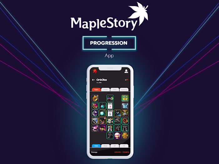 Maplestory progression app