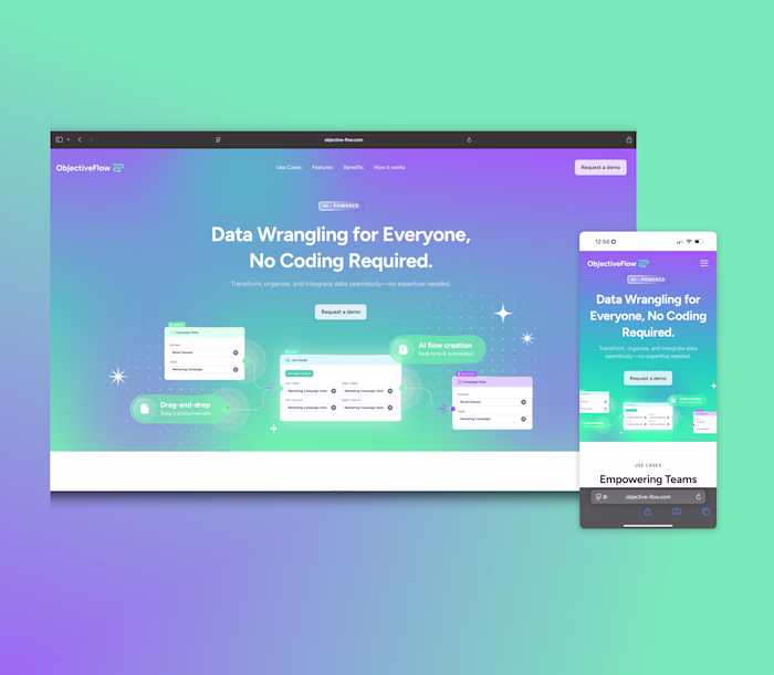 ObjectiveFlow Website Redesign and Development