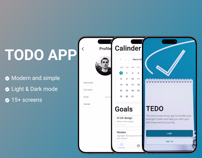 TEDO - the best to do app :: Behance