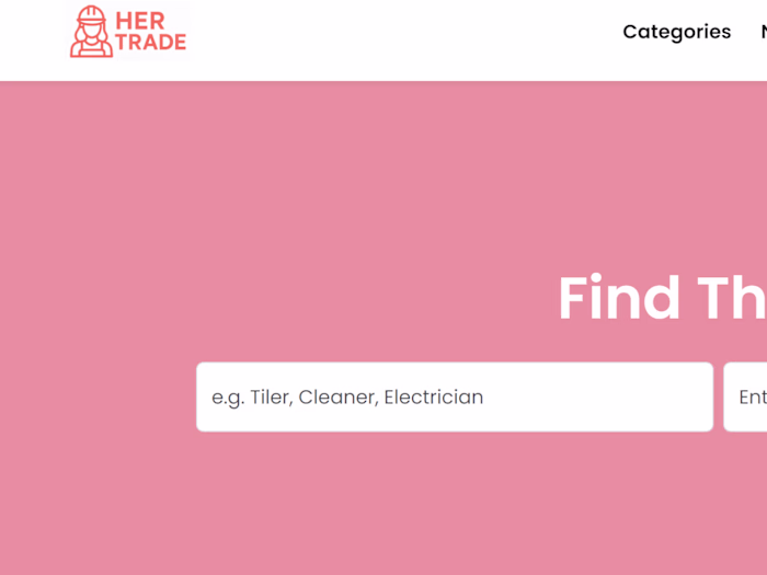 Tradie Marketplace for Women
